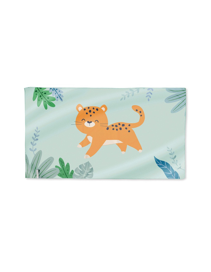 Πετσέτα Παραλίας Microfiber Jungle Cheetahs 90x160εκ.