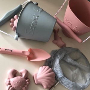 Κουβαδάκι από ανακυκλώσιμη σιλικόνη Anthracite Grey