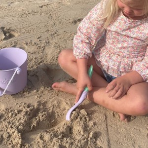 Scrunch Φτυαράκι-Τσουγκράνα 2 σε 1 - Dusty Light Purple