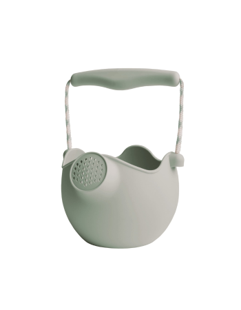 Scrunch Silicone Beach Watering Can Green