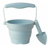 Scrunch Σετ Πτυσσόμενο κουβαδάκι με φτυαράκι Duck Egg Blue Scrunch Σετ Πτυσσόμενο κουβαδάκι με φτυαράκι Duck Egg Blue