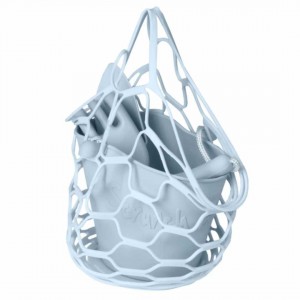 Scrunch Τσάντα μεταφοράς για κουβαδάκια από ανακυκλώσιμη σιλικόνη - Duck Egg Blue