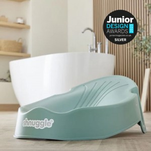 Shnuggle Αντιολισθητική βάση μπάνιου για νεογέννητο-Eucalyptus