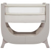 Shnuggle Cradle Lite with Mattress and Side Opening Gray