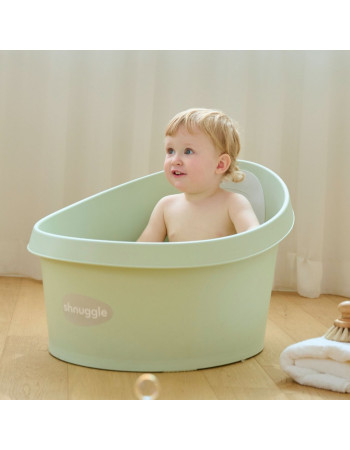 Shnuggle Toddler Bath Mint με τάπα