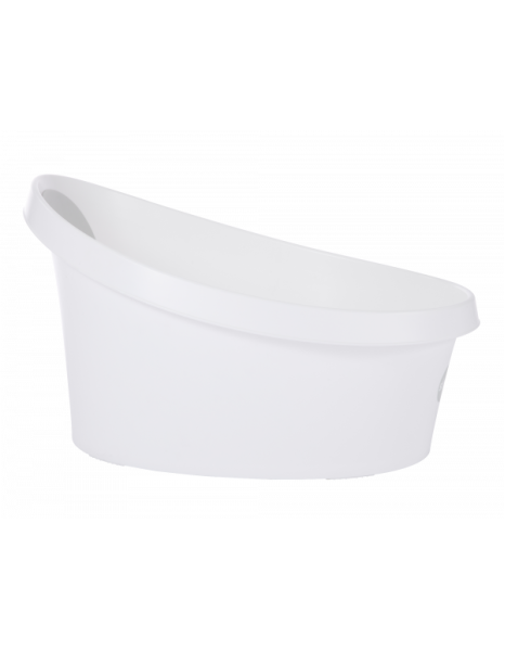Shnuggle Toddler Bath Λευκό Γκρί με τάπα