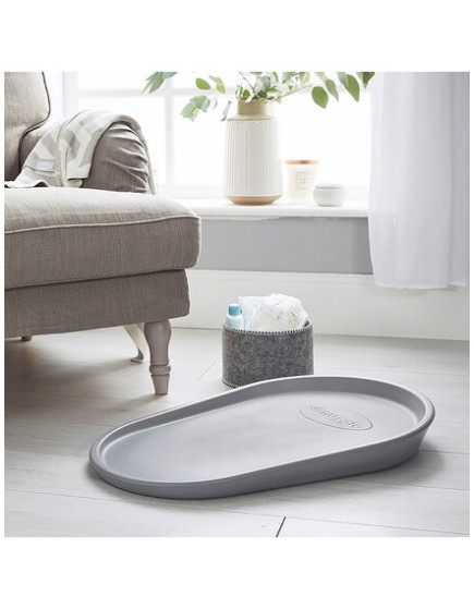 Shnuggle Soft Changing Pad Squishy made of Fabric Gray 45x70cm