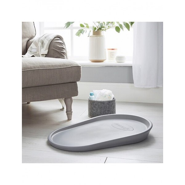 Shnuggle Αλλαξιέρα από αφρώδες υλικό με κλίση για παλλινδρόμηση-Grey