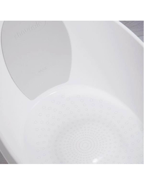 Shnuggle Toddler Bath Λευκό Γκρί με τάπα