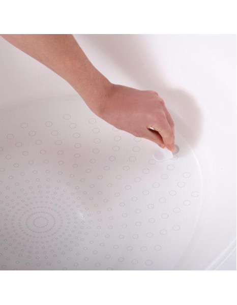 Shnuggle Toddler Bath Λευκό Γκρί με τάπα
