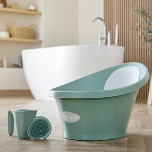 Shnuggle Βούρτσα κατά της νινίδας από σιλικόνη -Eucalyptus