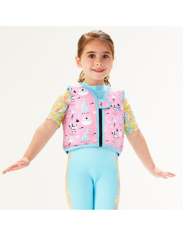 Splash About Kids Life Jacket Pink Ark Neoprene for 2-4 years Pink