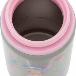 Stephen Joseph Kids Stainless Steel Water Bottle with Straw Pink 532ml