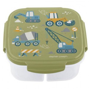 Stephen Joseph Kids Lunch Plastic Box Green