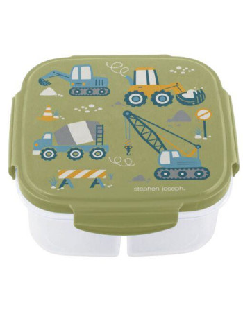 Stephen Joseph Kids Lunch Plastic Box Green