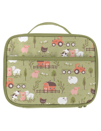 Stephen Joseph School Insulated Food Case -farm