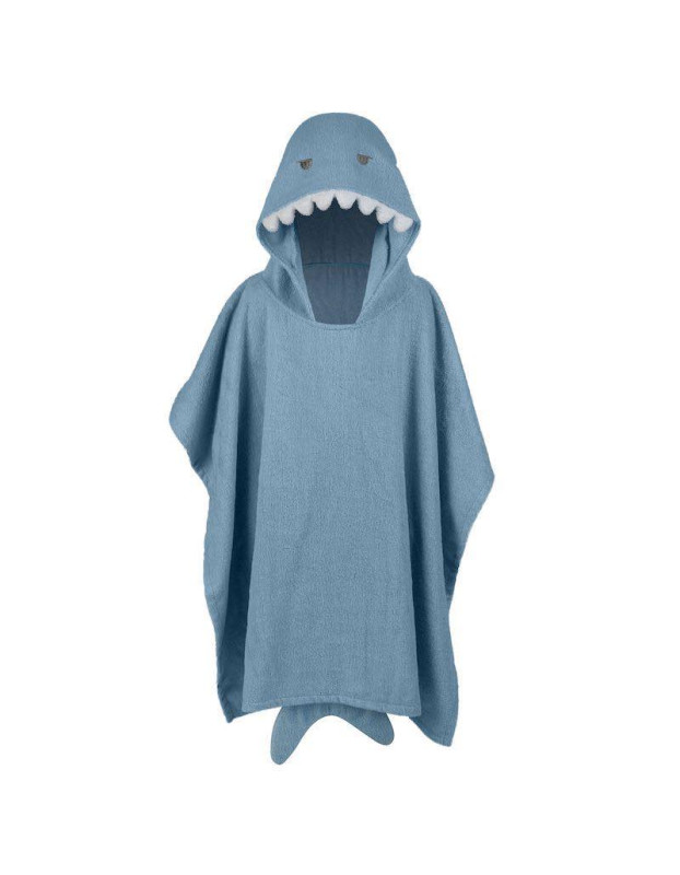 Beach Poncho - shark