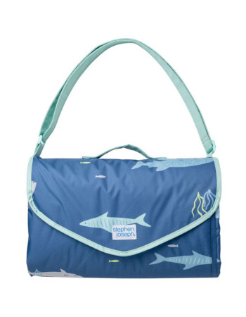 Stephen Joseph Activity Mat Shark for 12+ months (LxW) 144x144cm