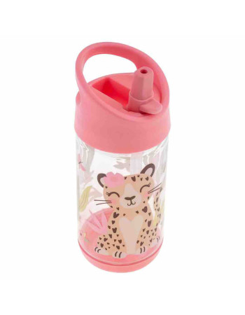 Stephen Joseph Flip Top Bottle Παγούρι Λεοπάρδαλη