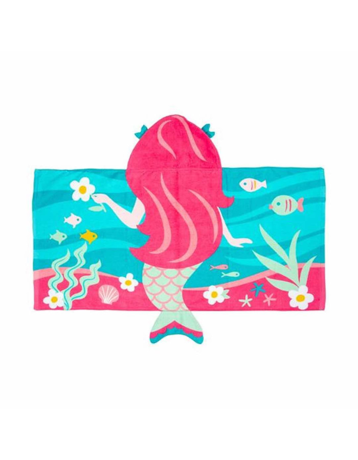 Stephen Joseph Hooded Towel Πετσέτα Θαλάσσης με κουκούλα Γοργόνα