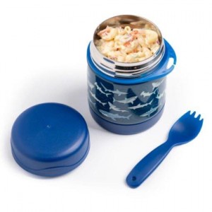 Insulated Food Container with Shark Fork Stephen Joseph