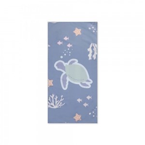 Πετσέτα θαλασσής Microfiber 135 x 65 cm χελώνακι