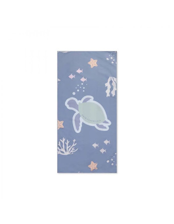 Πετσέτα θαλασσής Microfiber 135 x 65 cm χελώνακι