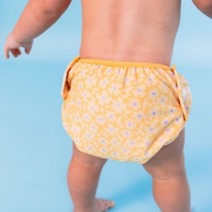 Swim Essentials Πάνα-μαγιό "Yellow Flowers" για ηλικίες 0-3 ετών