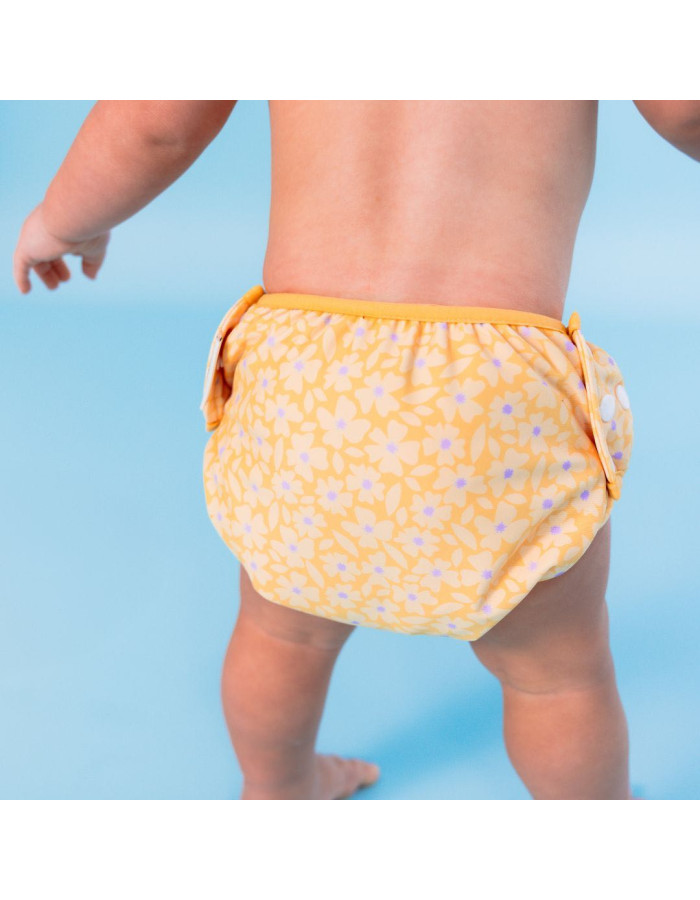 Swim Essentials Πάνα-μαγιό Yellow Flowers για ηλικίες 0-3 ετών