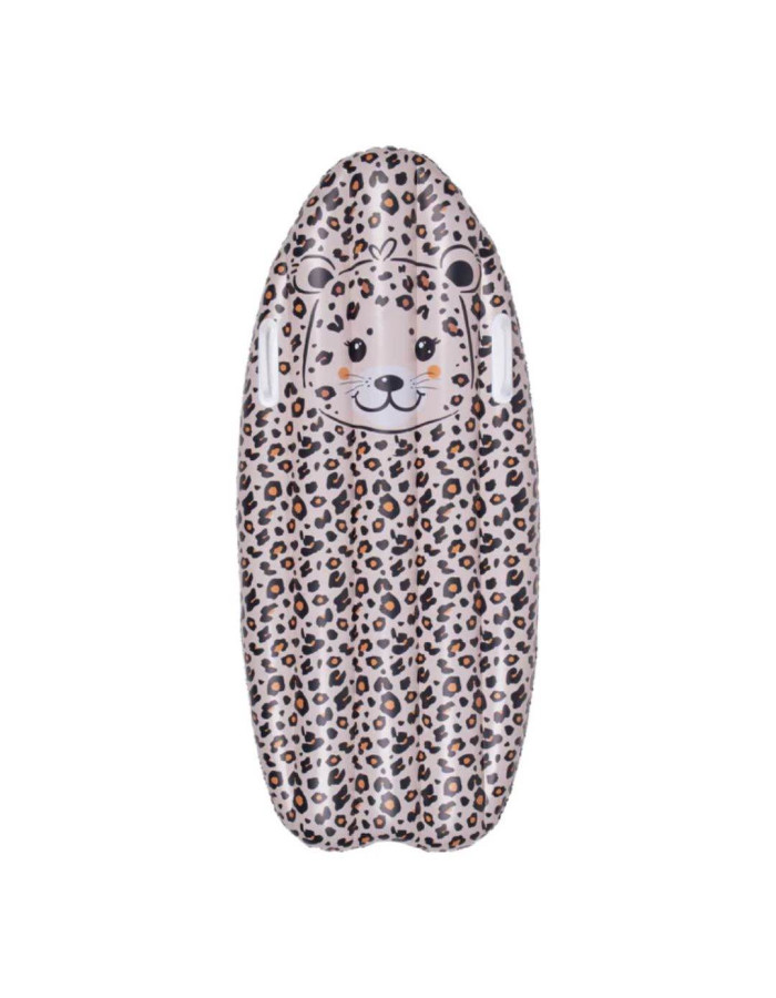 Swim Essentials: Φουσκωτή σανίδα - Βeige leopard
