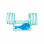Swim Essentials: Μπρατσάκια με έξτρα θωρακική ενίσχυση για παιδιά ηλικίας 2-6 ετών - "Green Whale"