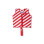 Crabby | Red/White Striped Swim Vest 2-3 years