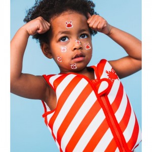 Swim Essentials: Σωσίβιο γιλέκο κολύμβησης με ιμάντα ασφαλείας για παιδιά 2-3 ετών "Oh Crab"