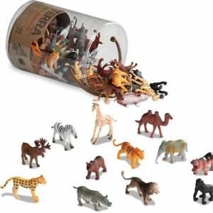 Miniature Toy Wild Animals for 3+ Years