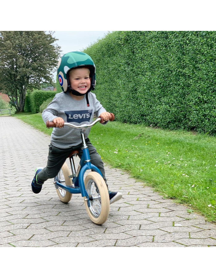 Trybike Tricycle that turns into a balance bike Vintage Green