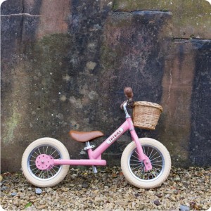Balance Bike Steel - Vintage Pink