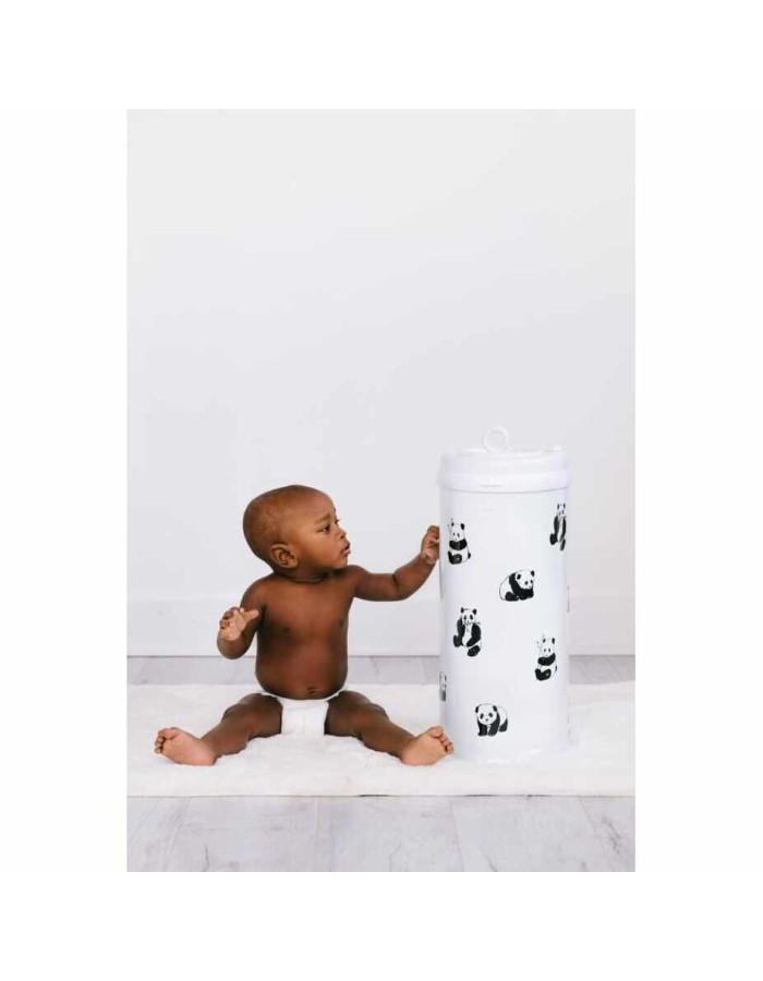 Panda diaper with stickers Panda diaper with stickers