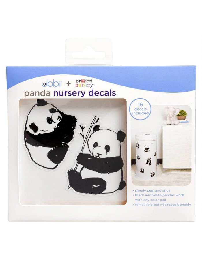 Panda diaper with stickers Panda diaper with stickers