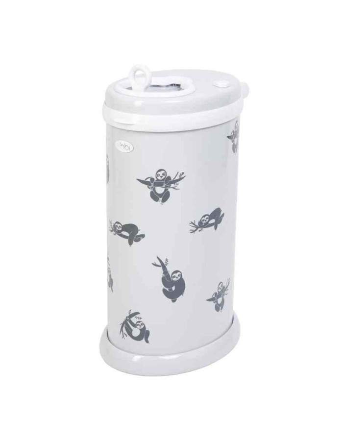 Sloth Diaper Bin WITH  Stickers