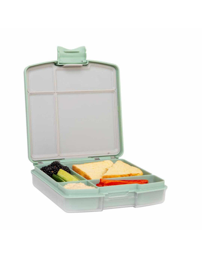 Ubbi Plastic Kids Food Container Green