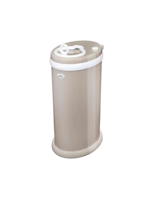 Ubbi Diaper Disposal Bin Beige 1pcs