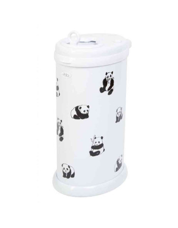 Panda diaper with stickers