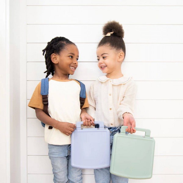 Ubbi: Δοχείο φαγητού Bento με 4 χωρίσματα - Sage