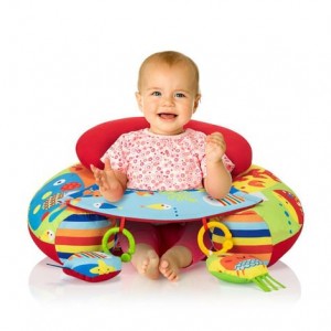 Baby seat cushion red