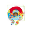 Baby seat cushion red