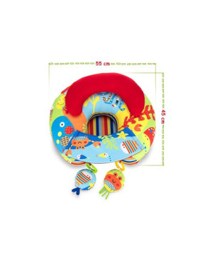 Baby seat cushion red