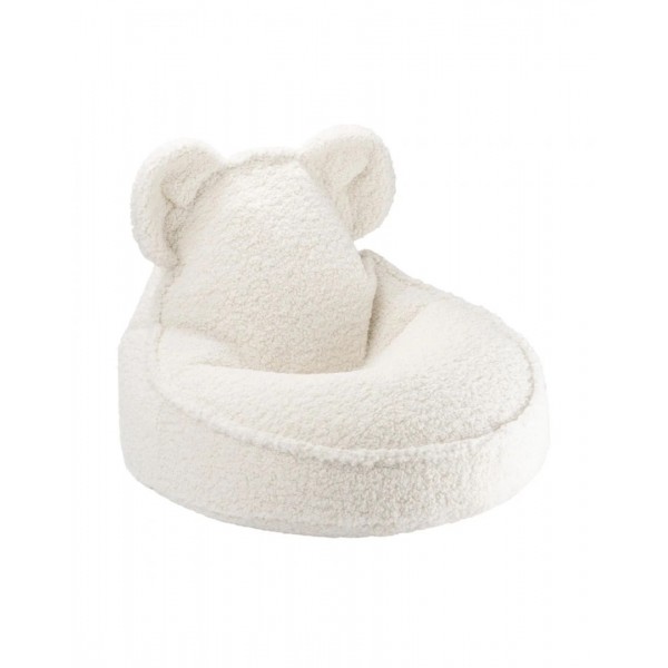 Children's Puff Bear Cream White Wigiwama