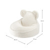Childrens Puff Bear Cream White Wigiwama Childrens Puff Bear Cream White Wigiwama
