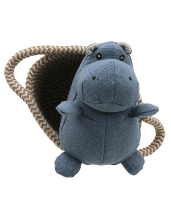 HIPPOPOTAMUS WITH BASKET