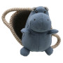 HIPPOPOTAMUS WITH BASKET